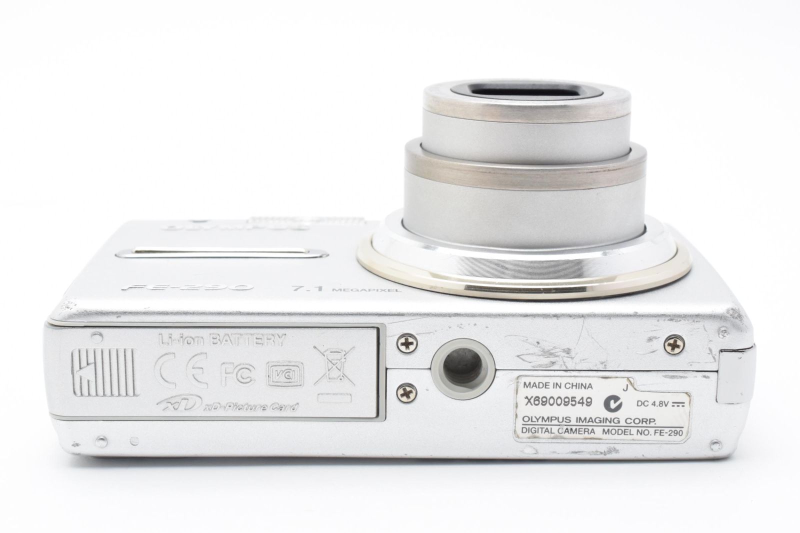 ☆良品☆ オリンパス OLYMPUS FE-290 シルバー コンパクトデジカメ