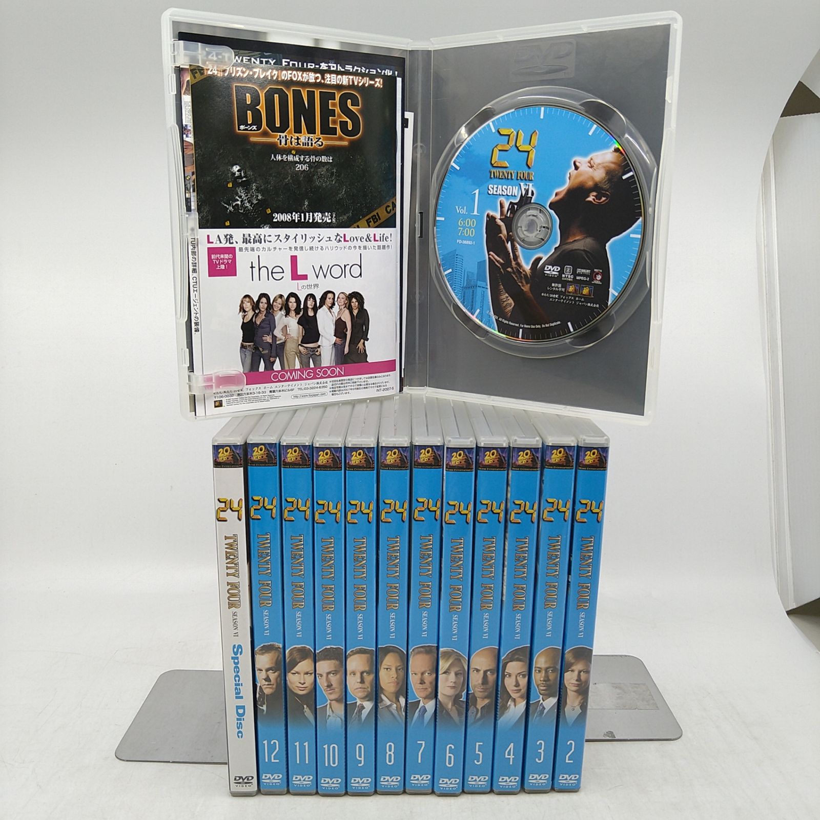 DVDセット】24 TWENTY FOUR シリーズ シーズン1~8セット シーズン7欠