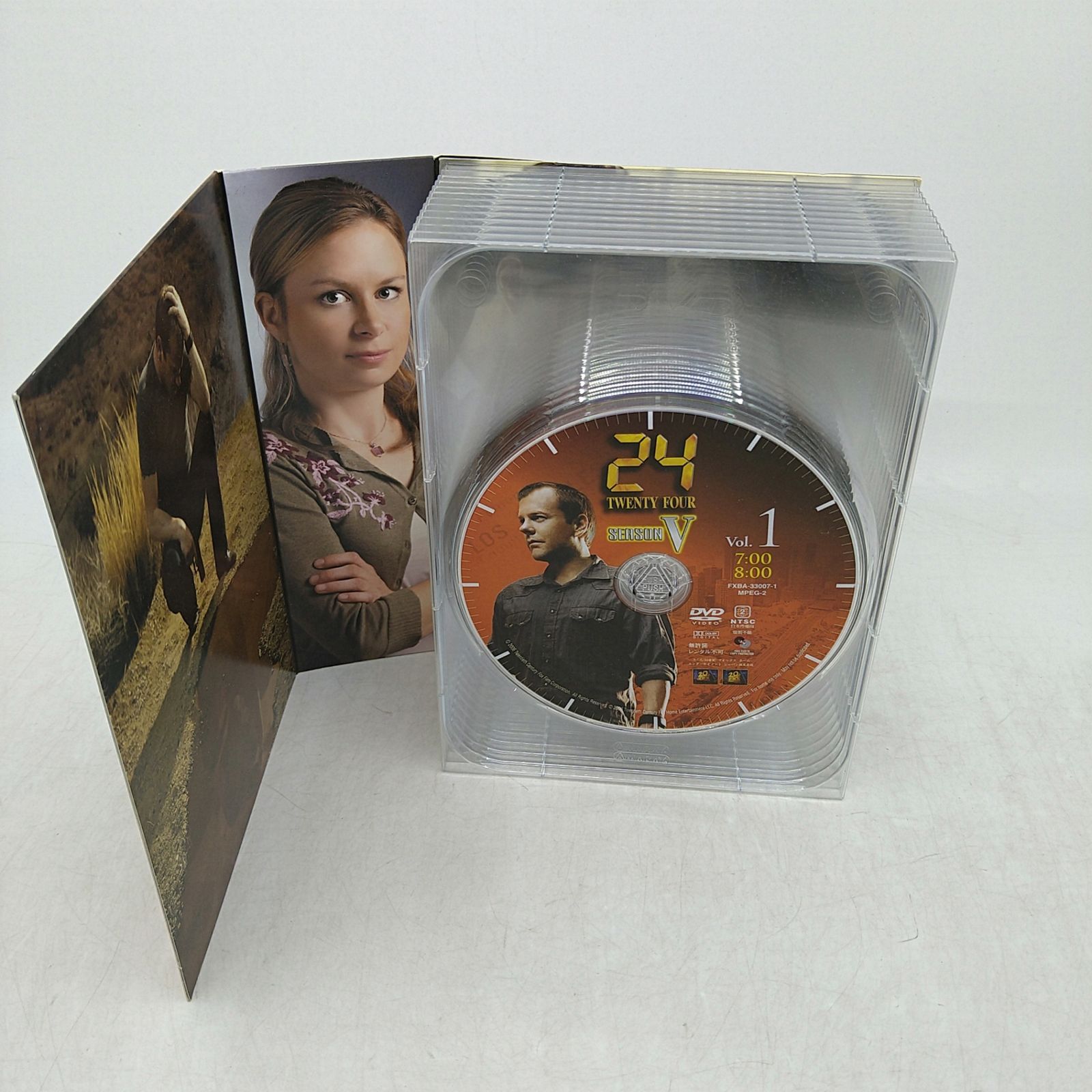 DVDセット】24 TWENTY FOUR シリーズ シーズン1~8セット シーズン7欠