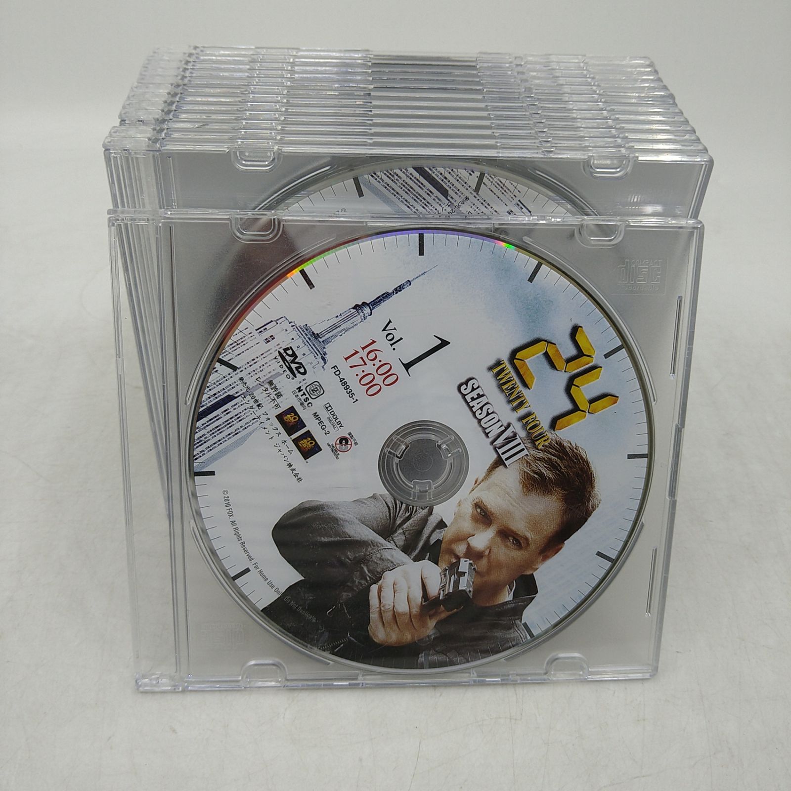 DVDセット】24 TWENTY FOUR シリーズ シーズン1~8セット シーズン7欠
