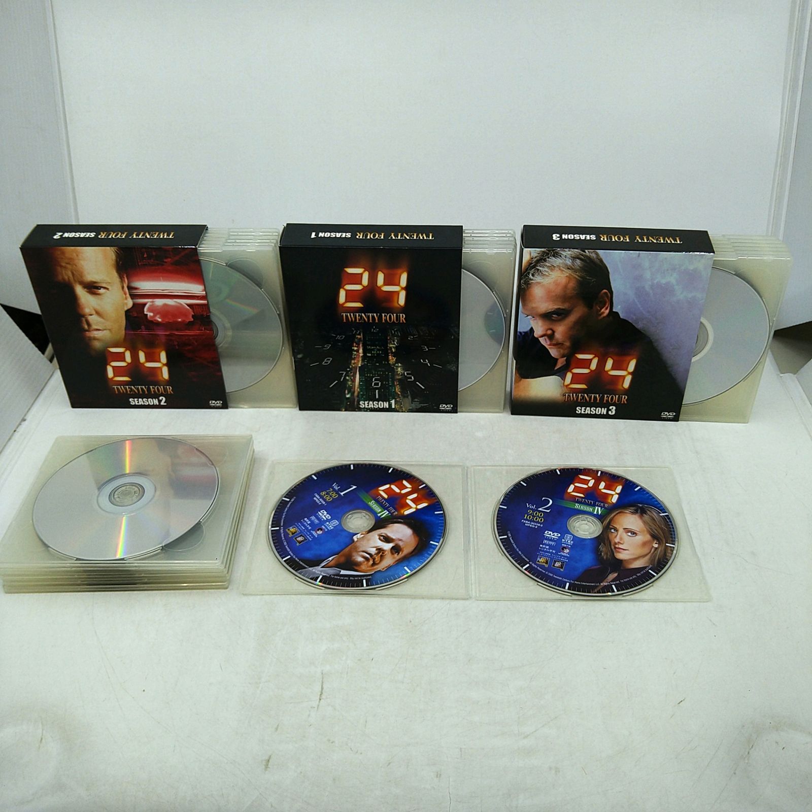 DVDセット】24 TWENTY FOUR シリーズ シーズン1~8セット シーズン7欠