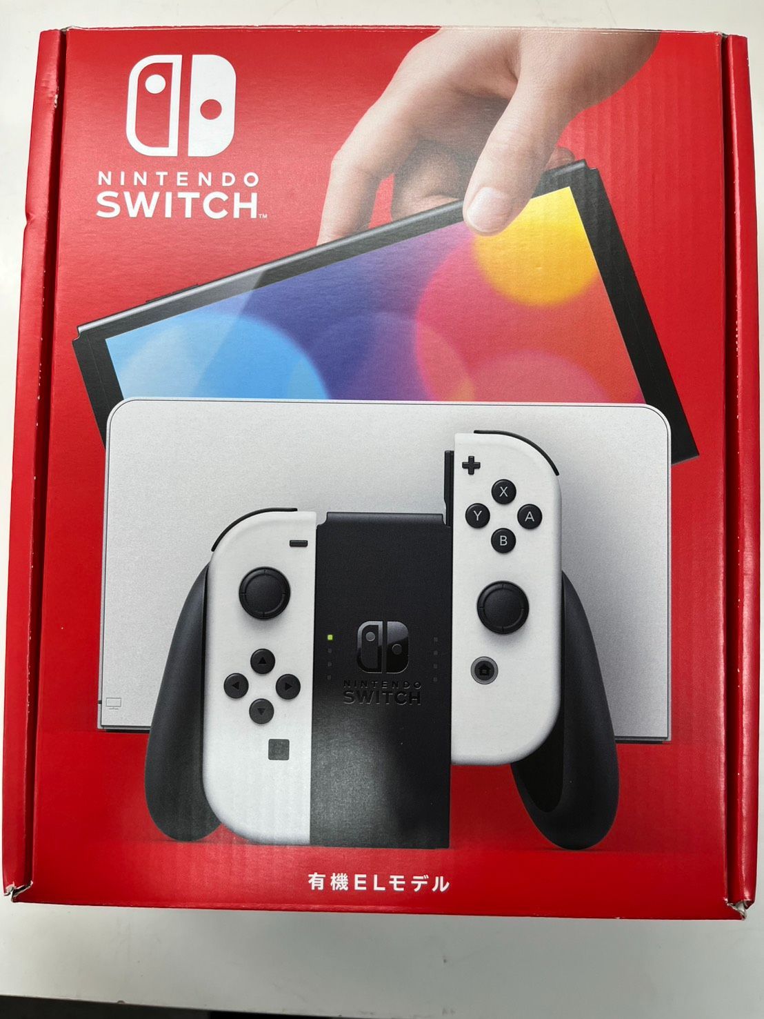 ● ① Nintendo Switch 任天堂 スイッチ 有機ELモデル Joy-Con ホワイト HEG-S-KAAAA ●