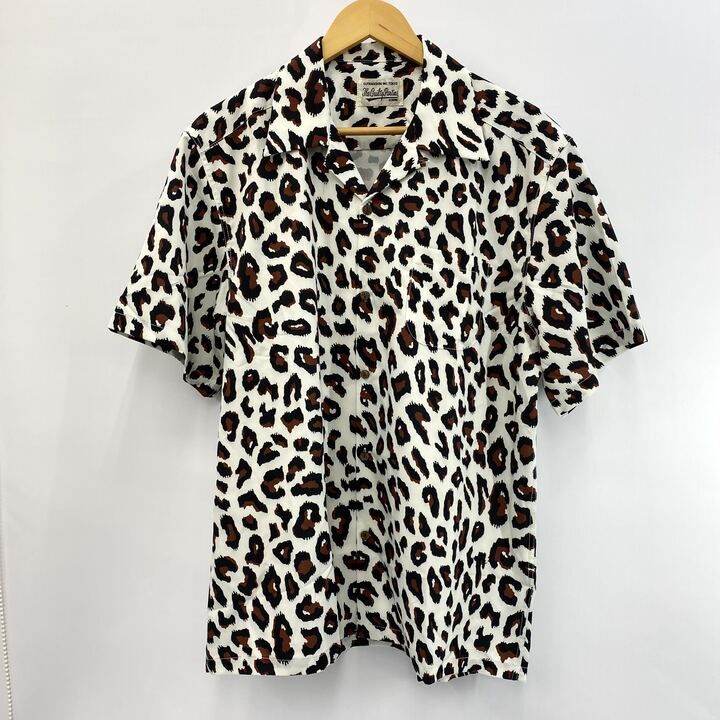 WACKOMARIA LEOPARD HAWAIAN SHRT S/S ワコマリア レオパード オープン