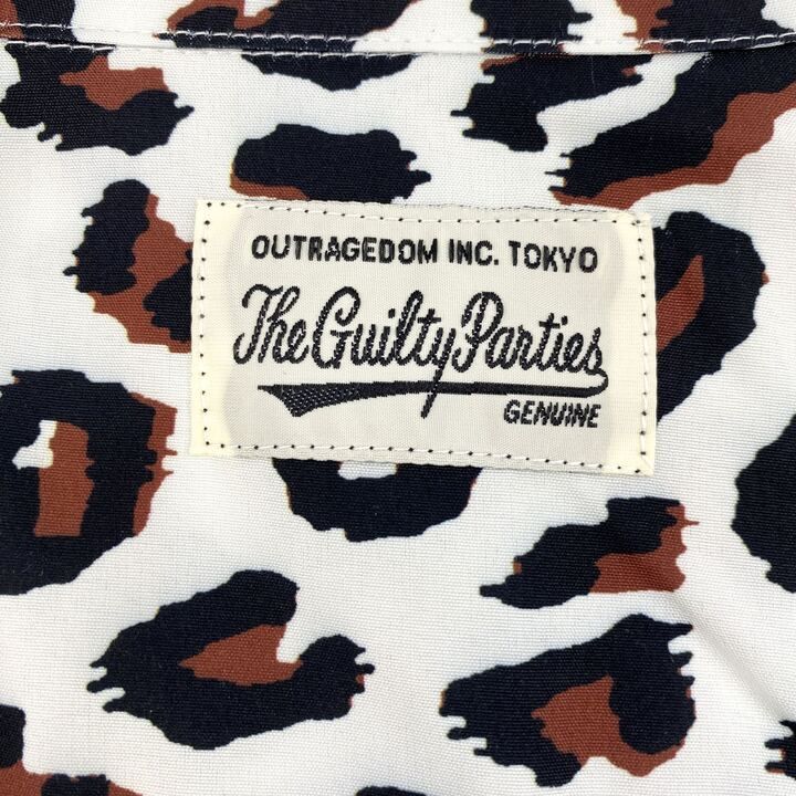 WACKOMARIA LEOPARD HAWAIAN SHRT S/S ワコマリア レオパード オープン