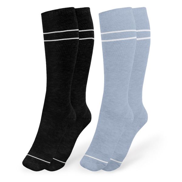 キンドリッド ブレイブリー レディース アンダーウェア 靴下 マタニティ Kindred Bravely Premiumaternity Compression Sockstone Blue Black ブラック