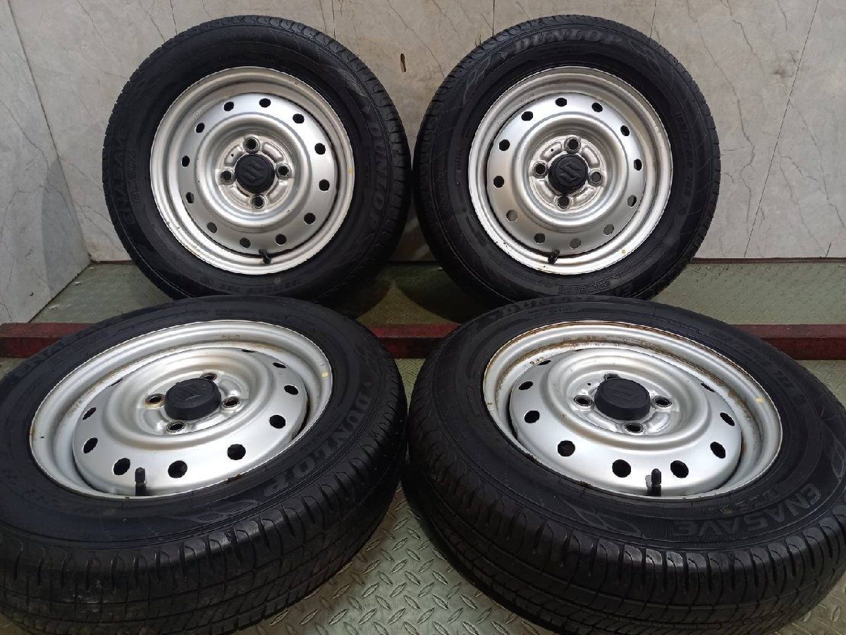 DUNLOP ENASAVE EC204 155/70R13】夏タイヤ【スズキ エブリイワゴン