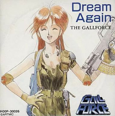 「GALL FORCE[地球章]」Dream Again 中古】アニメシングルCD The Gallforce / Dream Again(ガルフォース