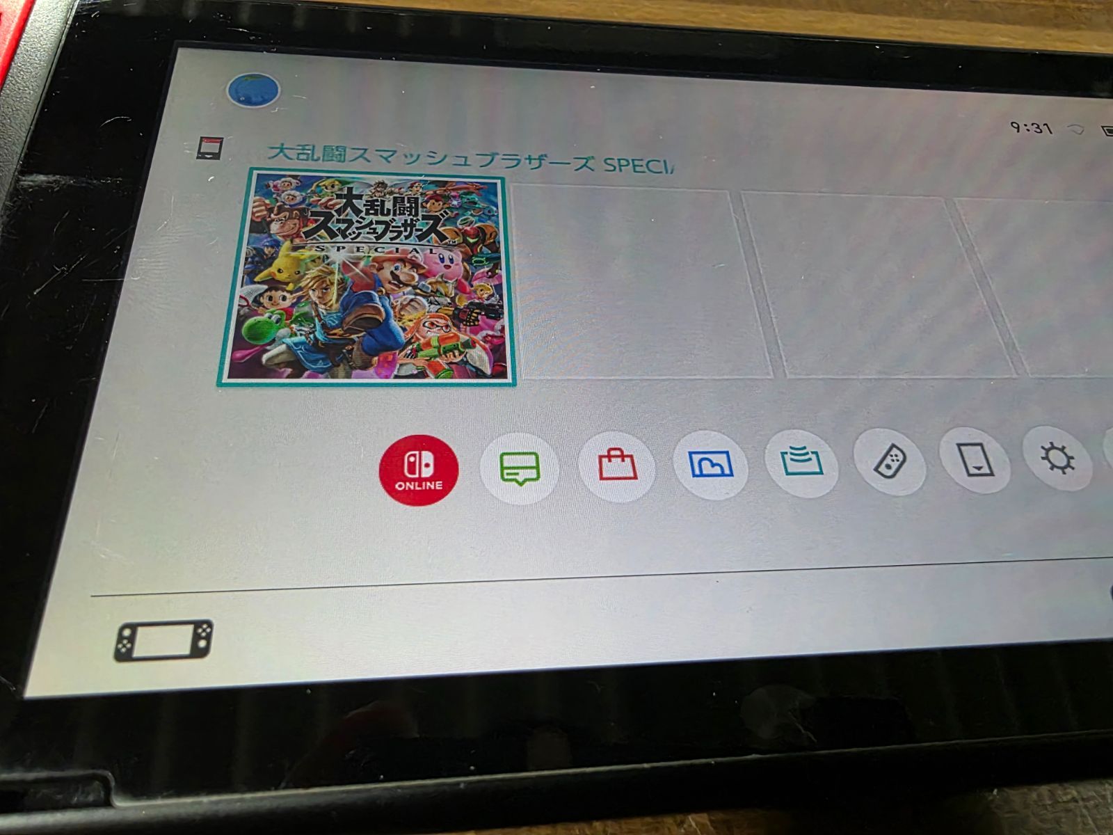 すぐ遊べるセット】Nintendo Switch 本体 ＋ スマブラ付き 初期型(傷