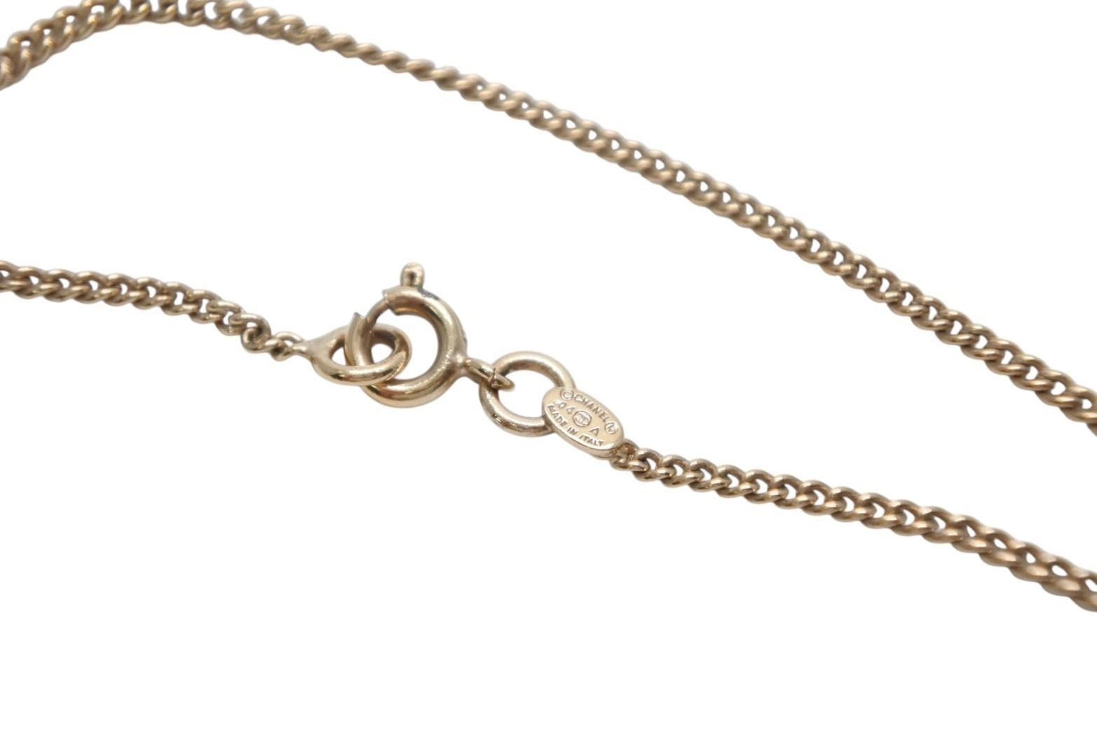極美品 CHANEL シャネル ココマーク ネックレス 重量約5.1g 04A刻印