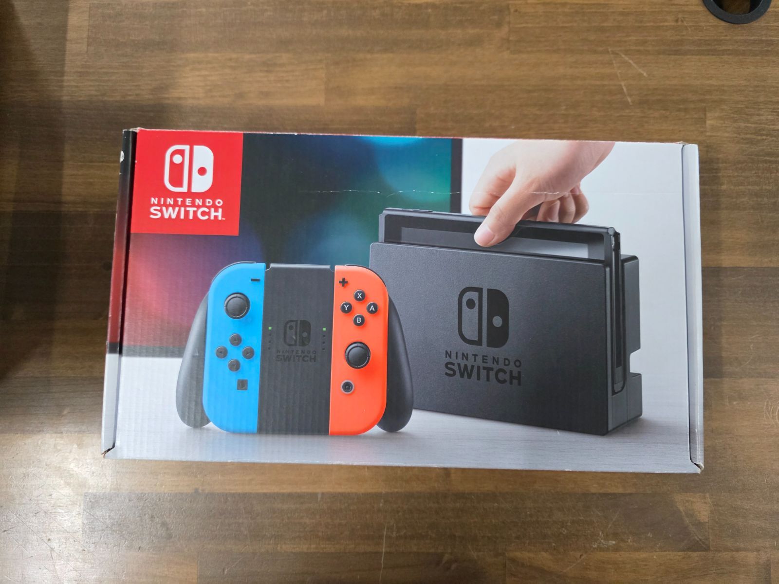 すぐ遊べるセット】Nintendo Switch 本体 ＋ スマブラ付き 初期型(傷