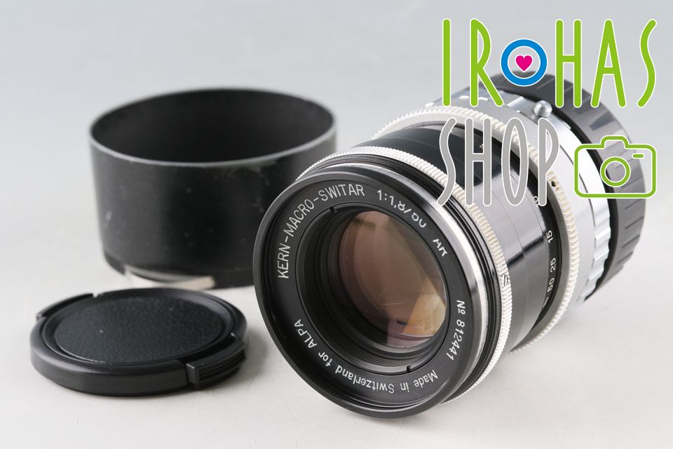 ALPA Kern-Macro-Switar 50mm F/1.8 AR Lens + Leica M Mount Adapter