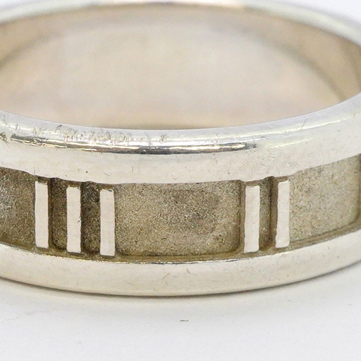 6jeb0736】ティファニー リング アトラス シルバー925 15号【中古