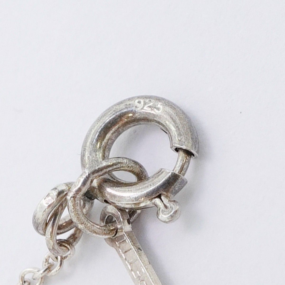 6jeb0741】ティファニー ネックレス ビーン シルバー925【中古