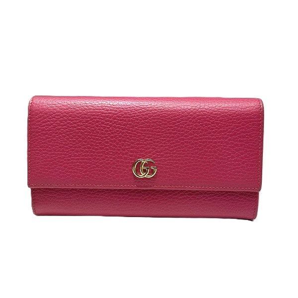 グッチ　GUCCI　GGマーモント　コンチネンタル　ウォレット　456116　長財布　2つ折り財布　レディース