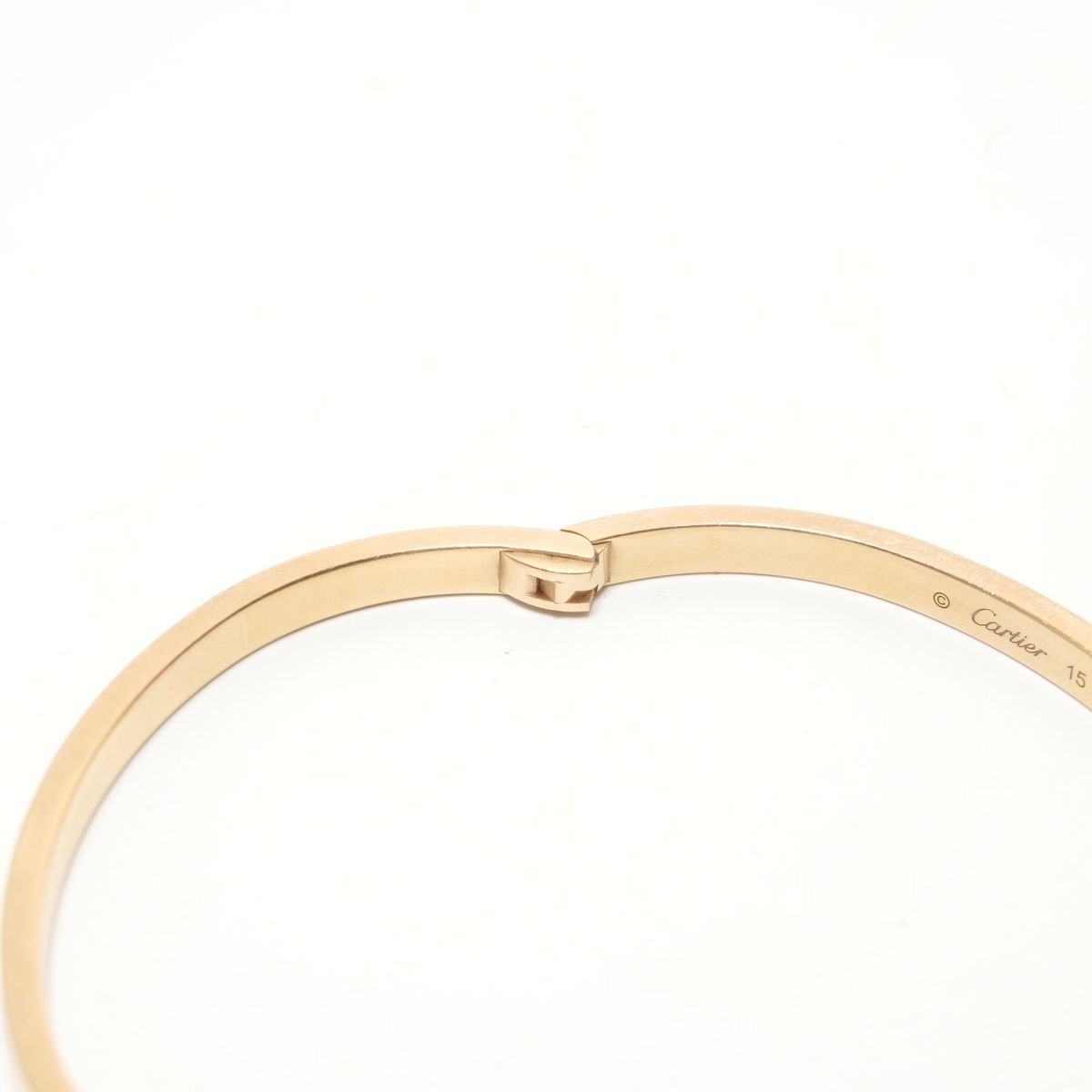 CARTIER カルティエ ブレスレット ラブブレス Au750 イエローゴールド 