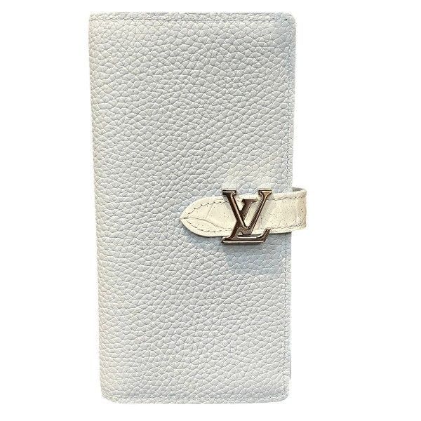 ルイヴィトン　Louis Vuitton　トリヨン　ヴェルテクカル　ウォレット　型番不明　長財布　レディース　美品