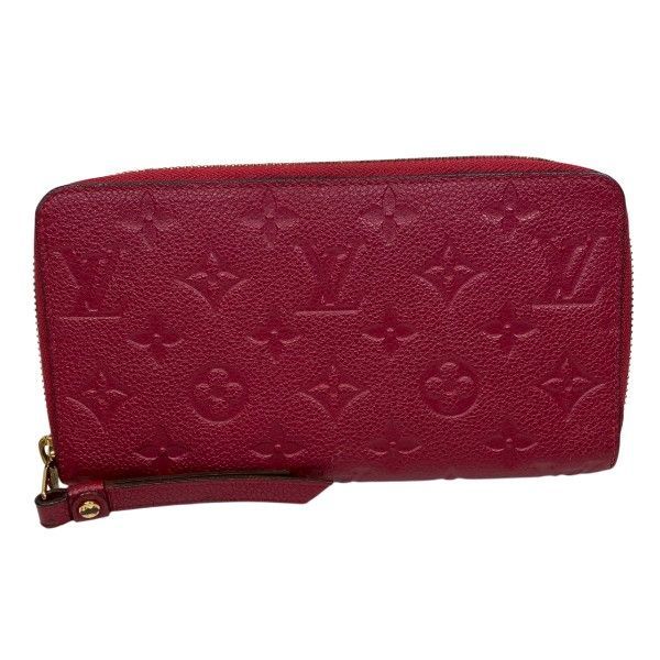 ルイヴィトン　Louis Vuitton　モノグラム・アンプラント　ポルトフォイユ・スクレットロン　M60488　長財布　レディース　美品