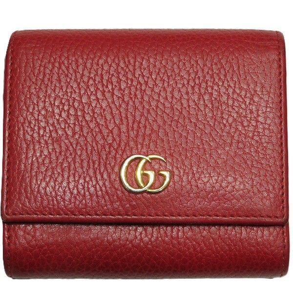 グッチ　GUCCI　ダブルG　コンパクトウォレット　598587　2つ折り財布　レディース