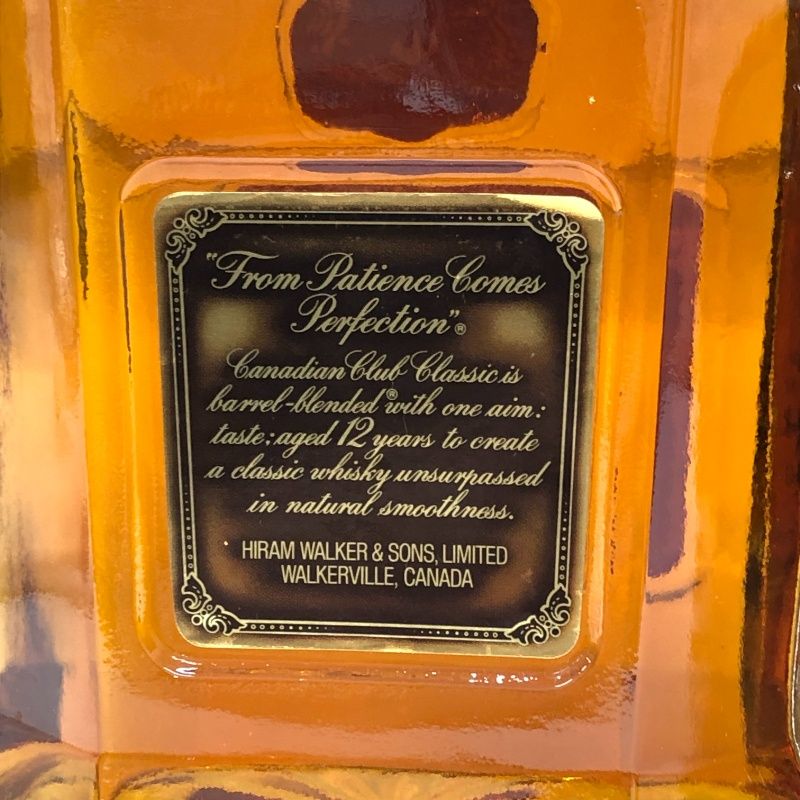 ウイスキー 2本セット カナディアンクラブ クラシック12年 1000ml