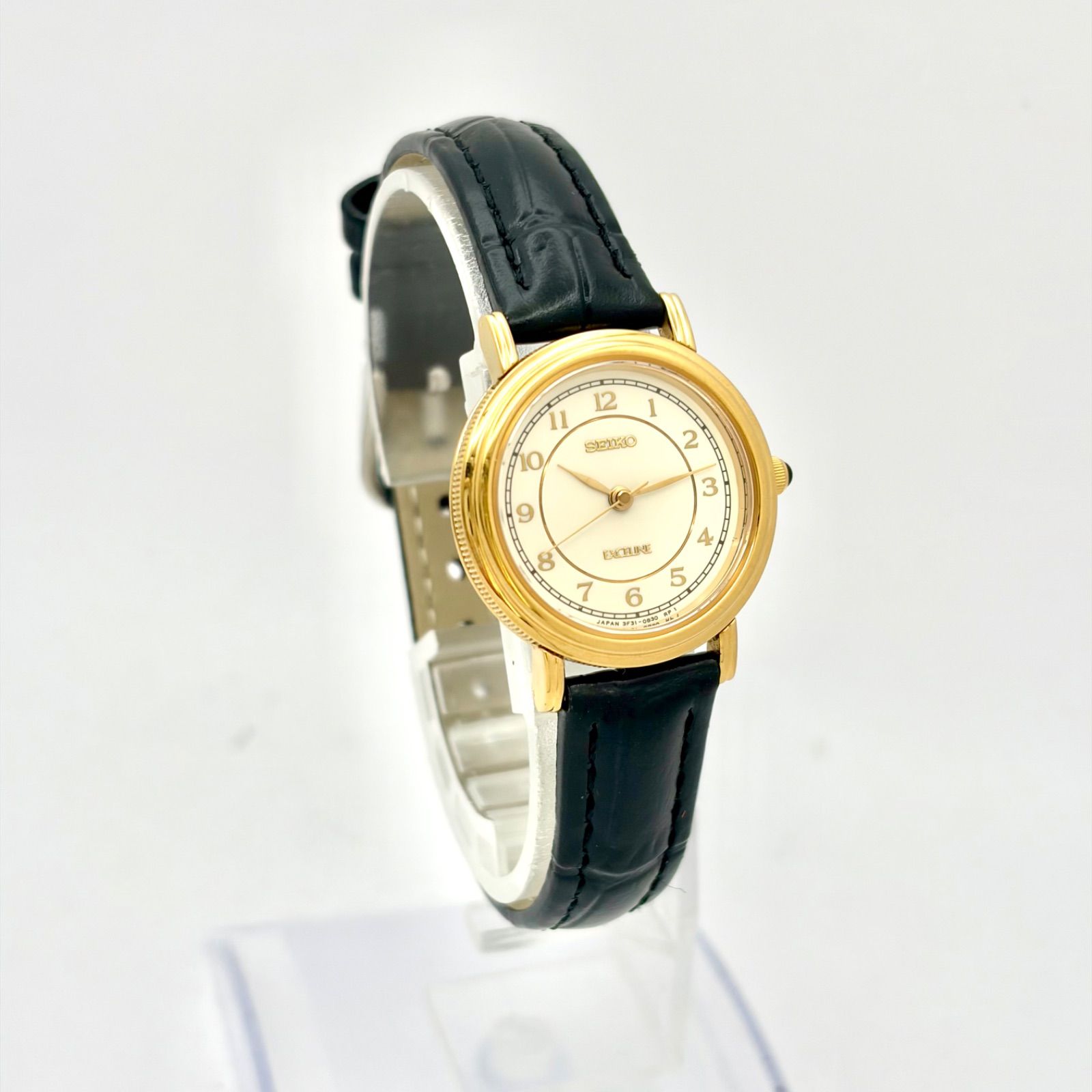 【新品電池】SEIKO セイコー EXCELINE エクセリーヌ ゴールド レディース 腕時計 3F31-0C20 471182 新品ベルト 【新品電池】SEIKO セイコー EXCELINE エクセリーヌ ゴールド レディース 腕時計 3F31-0C20 471182 新品ベルト