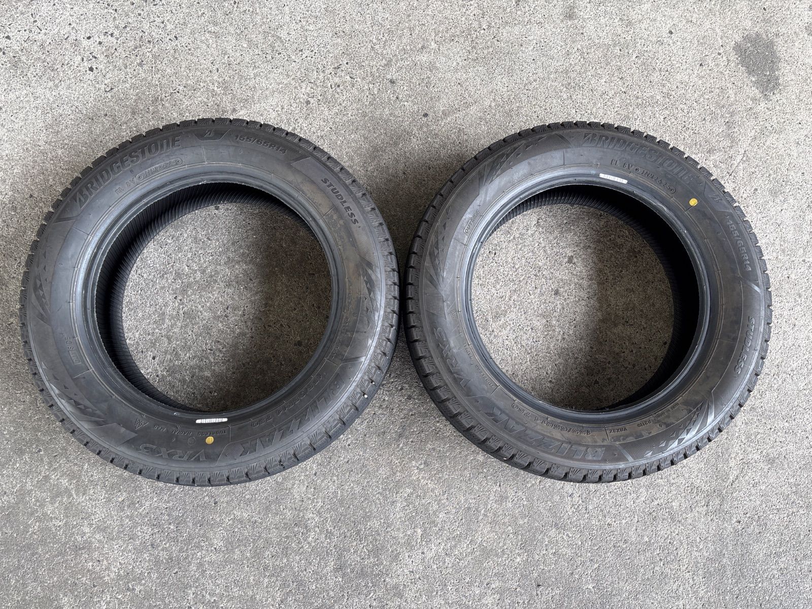 【送料無料】155/65R14 BRIDGESTONE VRX3 ⭐︎ 2025年製 2本セット