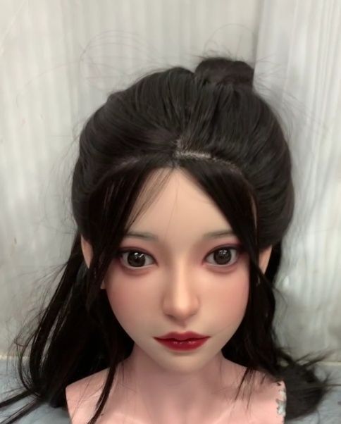 上品ソフトシリコン ヘッド 頭部単品 眼球選べる リアルガール頭 髪と眉毛、まつ毛も植毛 リアル口腔 舌歯 M16 等身大ドール用頭 撮影 鑑賞用 水洗い可能 マネキンパーツ リアルドール 上品ソフトシリコン ヘッド 頭部単品 眼球選べる リアルガール頭 髪と眉毛、まつ毛も植毛 リアル口腔 舌歯 M16 等身大ドール用頭 撮影 鑑賞用 水洗い可能 マネキンパーツ リアルドール