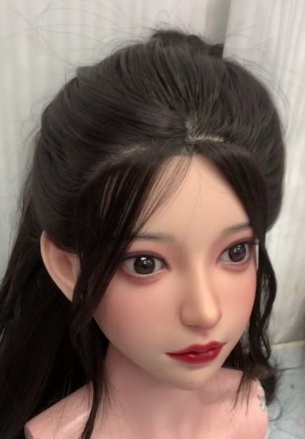 上品ソフトシリコン ヘッド 頭部単品 眼球選べる リアルガール頭 髪と眉毛、まつ毛も植毛 リアル口腔 舌歯 M16 等身大ドール用頭 撮影 鑑賞用 水洗い可能 マネキンパーツ リアルドール 上品ソフトシリコン ヘッド 頭部単品 眼球選べる リアルガール頭 髪と眉毛、まつ毛も植毛 リアル口腔 舌歯 M16 等身大ドール用頭 撮影 鑑賞用 水洗い可能 マネキンパーツ リアルドール