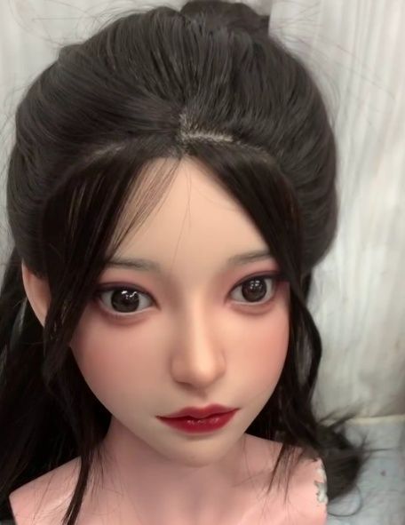 上品ソフトシリコン ヘッド 頭部単品 眼球選べる リアルガール頭 髪と眉毛、まつ毛も植毛 リアル口腔 舌歯 M16 等身大ドール用頭 撮影 鑑賞用 水洗い可能 マネキンパーツ リアルドール 上品ソフトシリコン ヘッド 頭部単品 眼球選べる リアルガール頭 髪と眉毛、まつ毛も植毛 リアル口腔 舌歯 M16 等身大ドール用頭 撮影 鑑賞用 水洗い可能 マネキンパーツ リアルドール