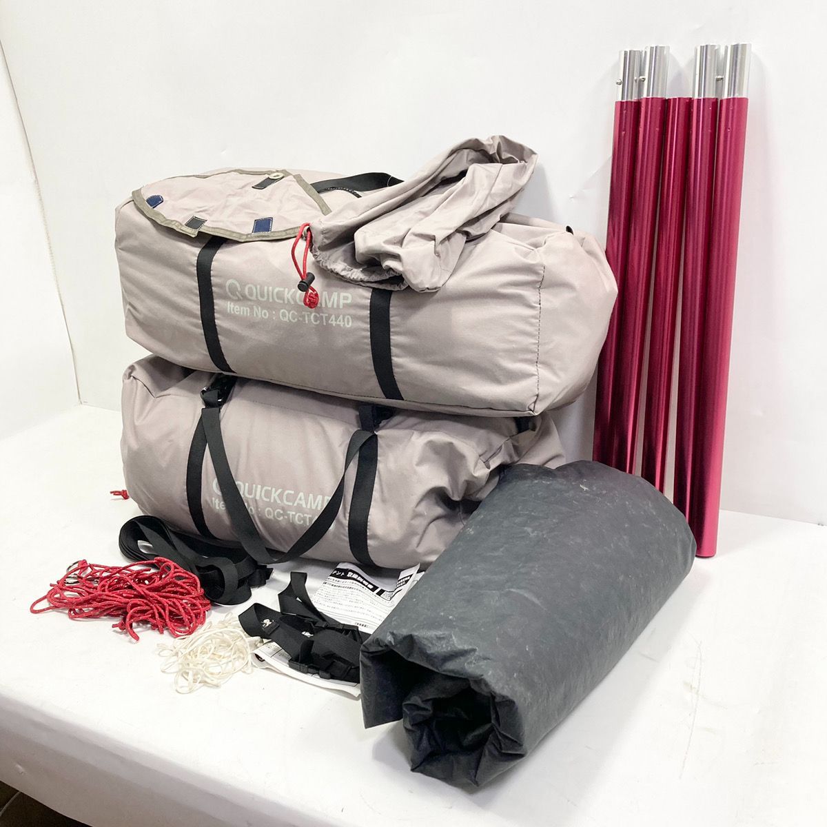 QUICKCAMP クイックキャンプ モノポールテント QC-TCT440 TCワンポール