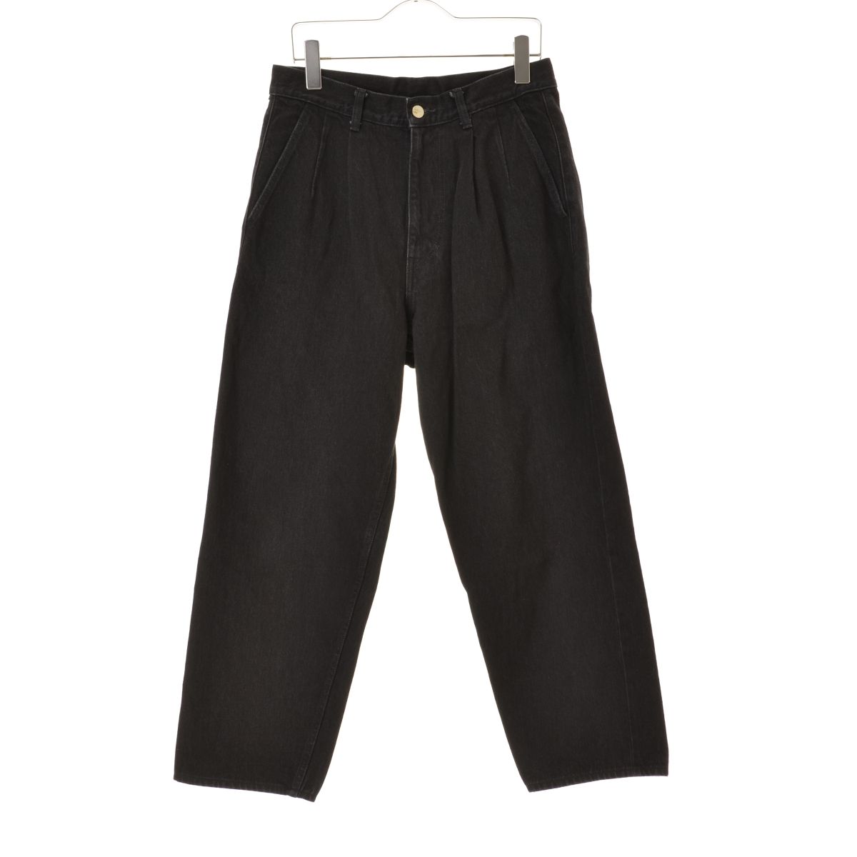 Graphpaper】26SS GU261-40060RB Selvage Denim Two Tuck Tapered 