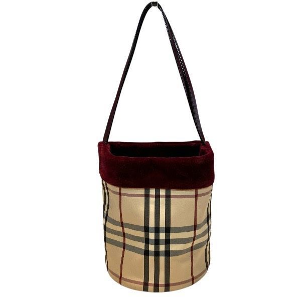 バーバリー　BURBERRY　ノバチェック　バッグ　ハンドバッグ　トートバッグ　レディース