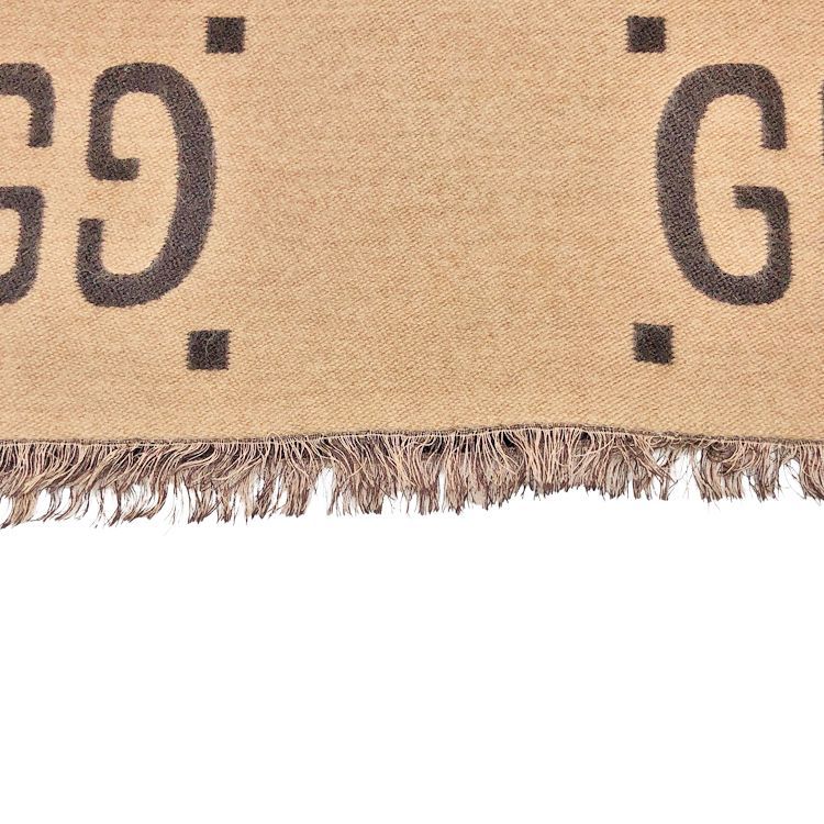 GUCCI グッチ ジャンボGG リバーシブル マフラー 495592 4G350 2179