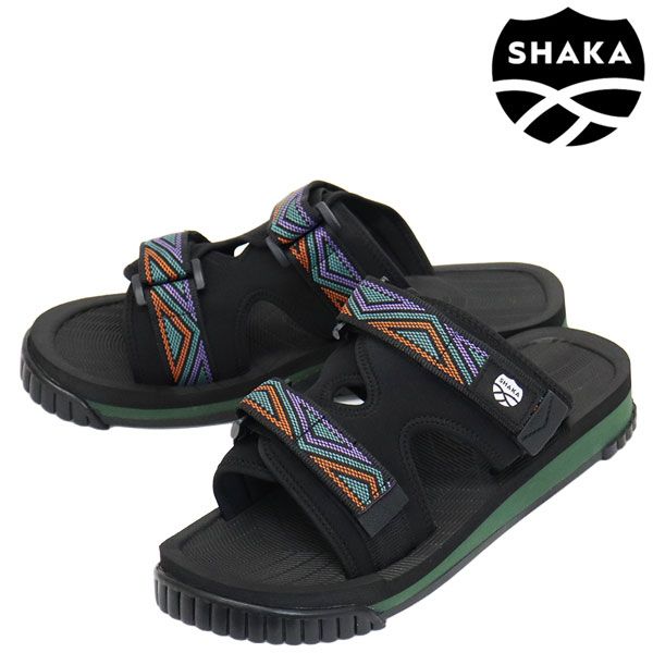 SHAKA (シャカ) SK-106 CHILL OUT チルアウト スライド サンダル TRIANGLE SK033 US10-約28.0cm