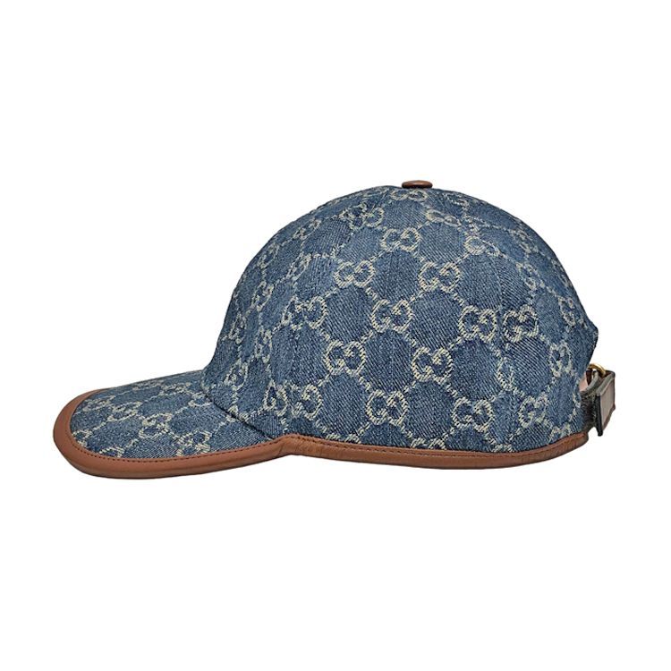 GUCCI グッチ GGデニム ベースボールキャップ 656206 size=S 57cm 帽子