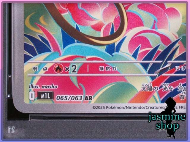 PSA10】フシギソウ AR 065/063 メガブレイブ PSAケース専用スリーブ