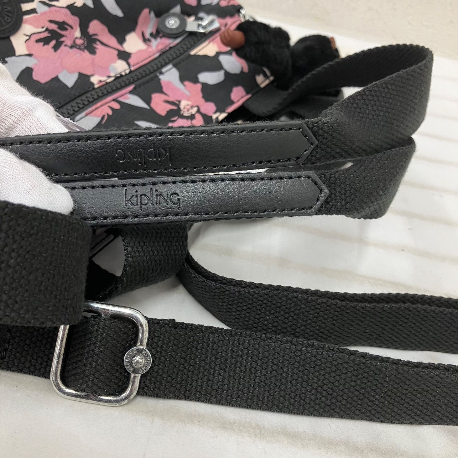 3972 美品 KIPLING キプリング タグ付き 2way ショルダーバッグ トート 