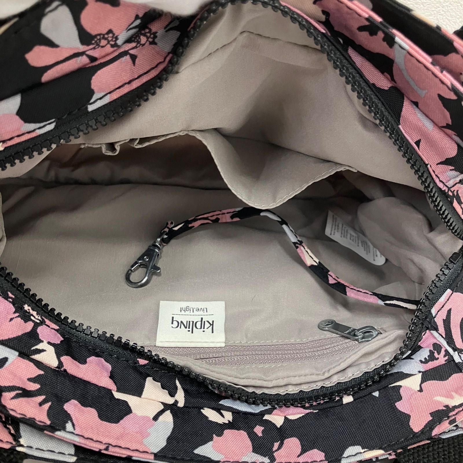 3972 美品 KIPLING キプリング タグ付き 2way ショルダーバッグ トート 
