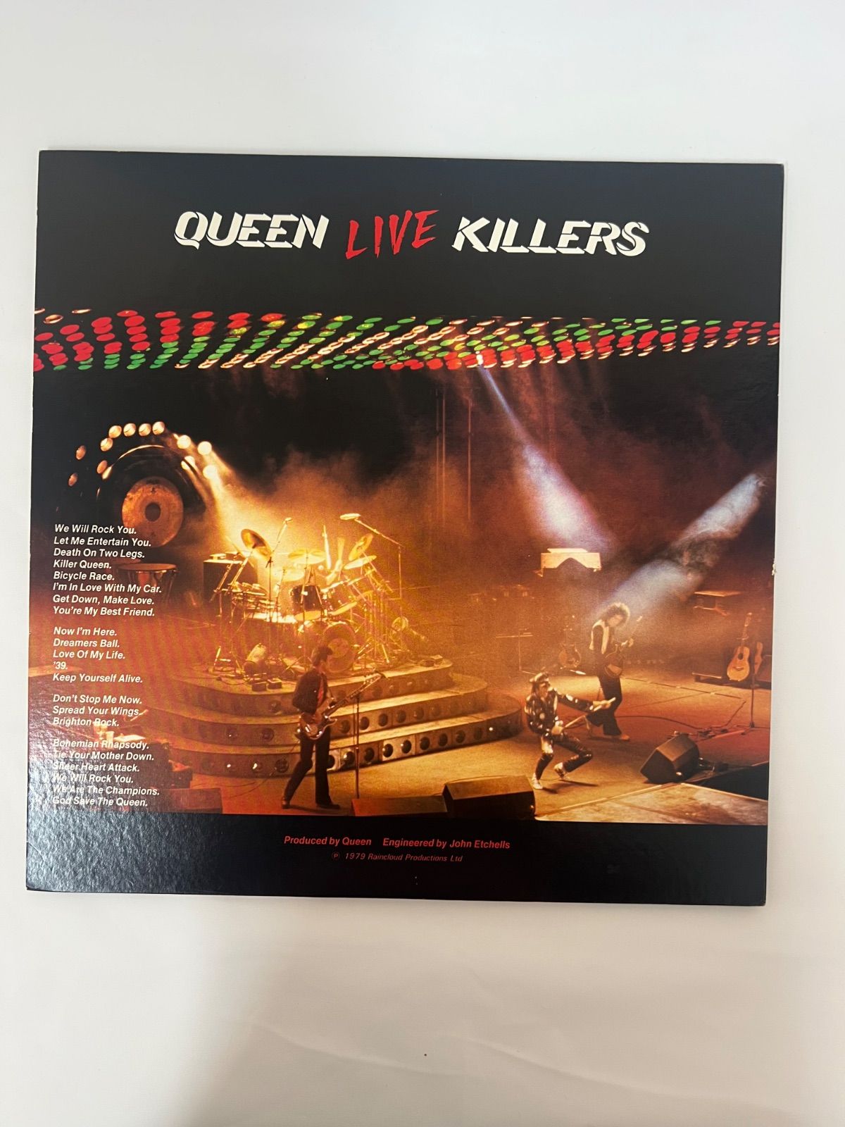 QUEEN LIVE KILLERS 初回限定カラー・レコード B306 帯付き】QUEEN LIVE KILLERS 初回限定カラーレコード クイーン - メルカリ