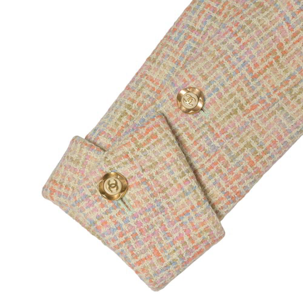 CHANEL 94C ヴィンテージ ツイード セットアップ ジャケット スカート
