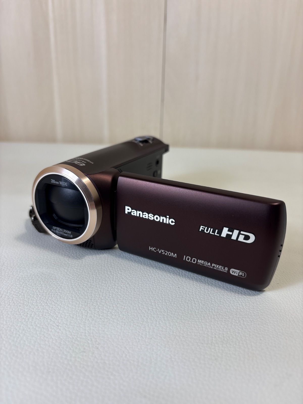 Panasonic HC-V520M デジタルハイビジョンカメラ SDカード（GB16）付き