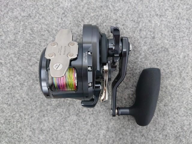 未使用品】 シマノ 19 オシアジガー Fカスタム 2001NRHG (左) 釣り具