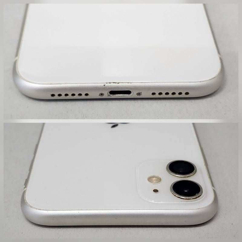 SIMフリー Apple iPhone 11 128GB MWM22J/A docomo ○判定 ホワイト