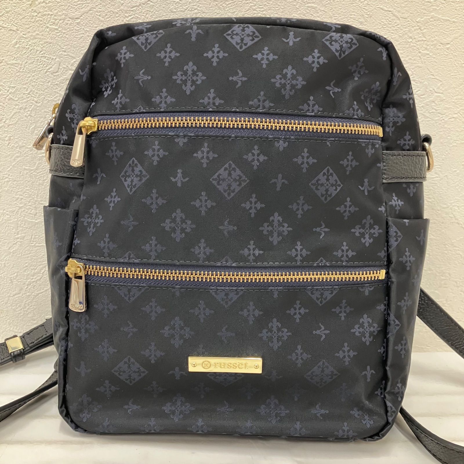 3973 russet ラシット ショルダーバッグ 2way リュック 8ポケット