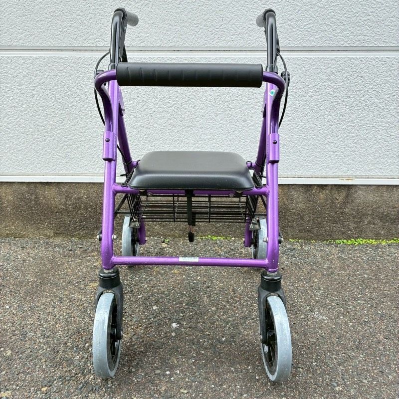 竹虎 ヒューマンケア ハッピーミニ 歩行器 歩行車 バスケット付き 529K