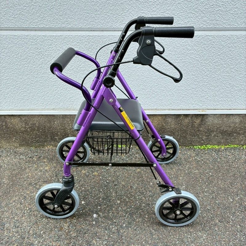 竹虎 ヒューマンケア ハッピーミニ 歩行器 歩行車 バスケット付き 529K
