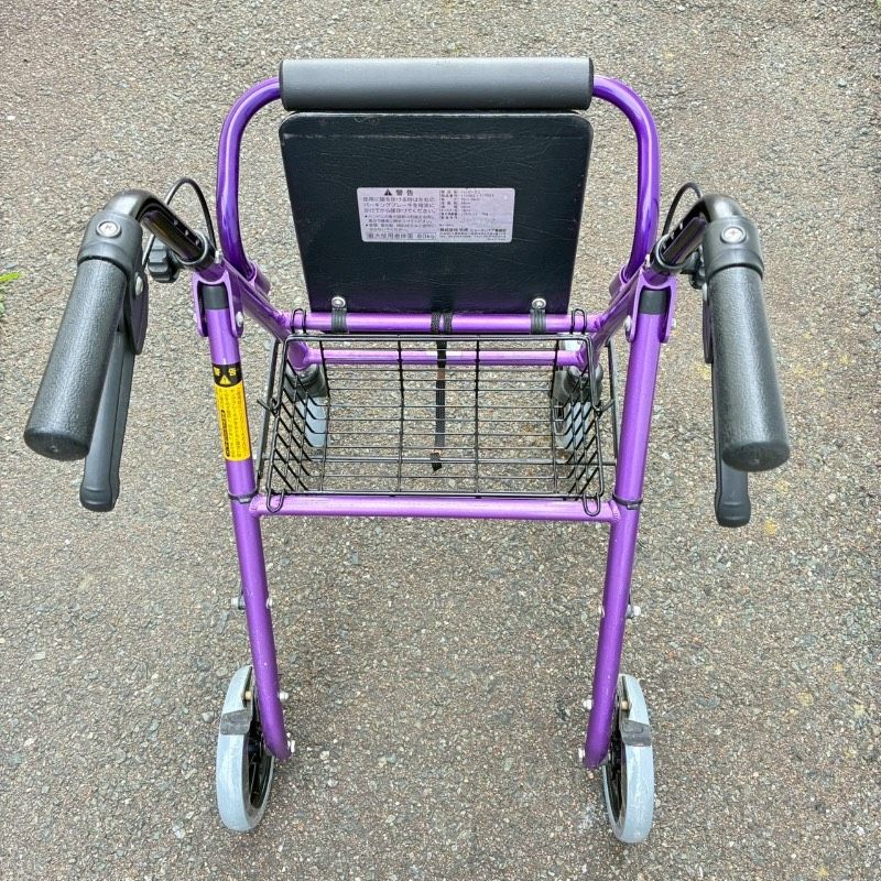 竹虎 ヒューマンケア ハッピーミニ 歩行器 歩行車 バスケット付き 529K