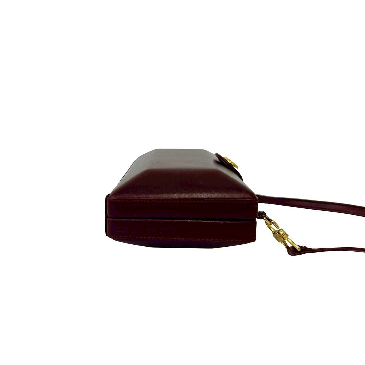 極 美品 GUCCI グッチ オールドグッチ GG ロゴ 金具 レザー 本革 ミニ