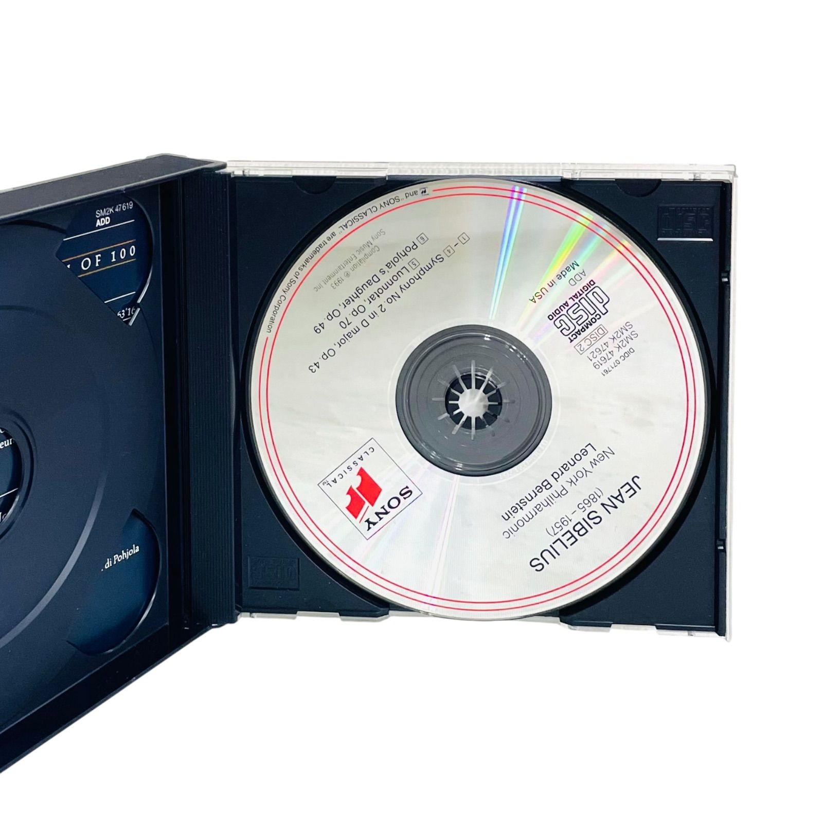 F06073 CD 2枚組 THE ROYAL EDITION NO.81 OF100 LEONARD BERNSTEIN
