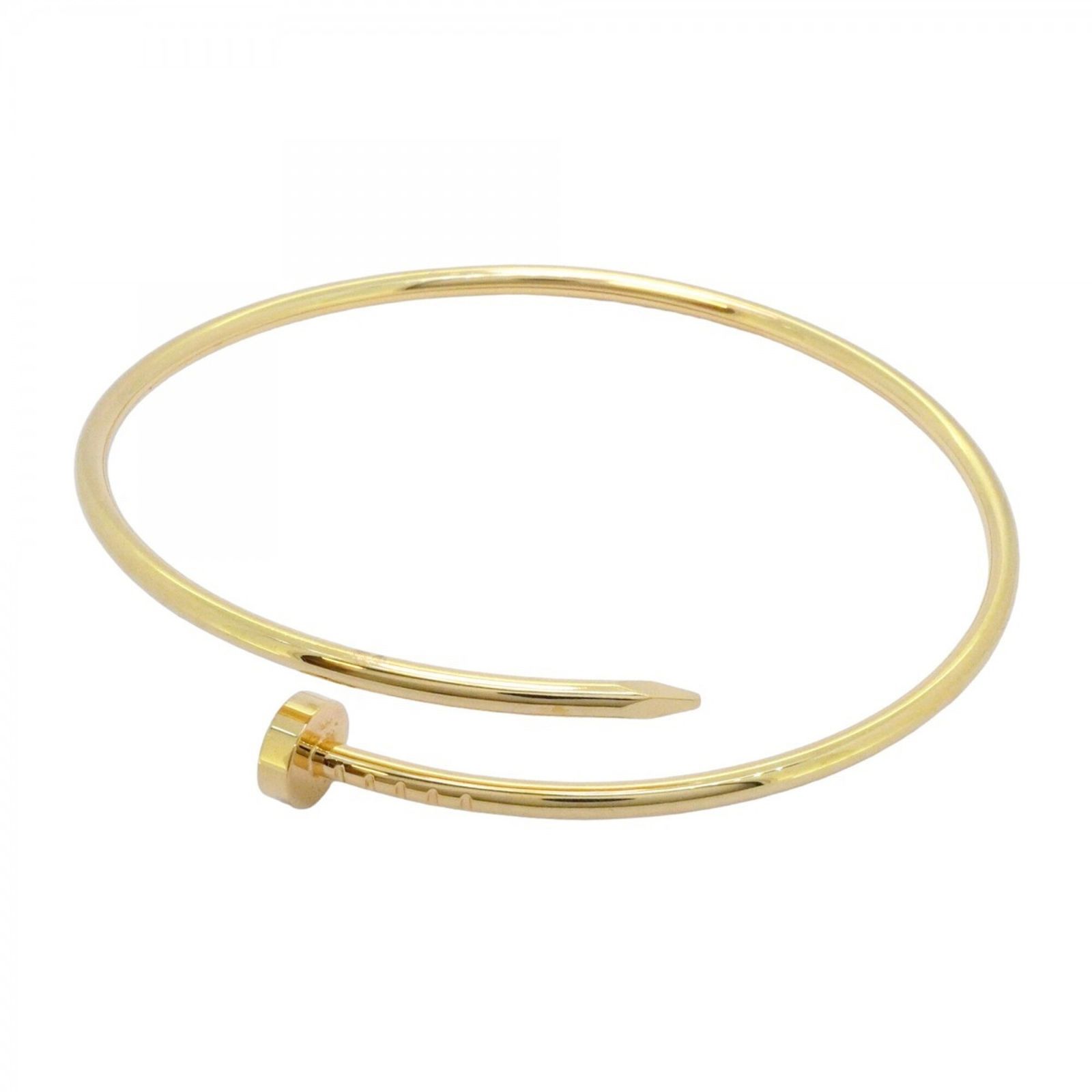 カルティエ(Cartier) カルティエ バングル ジュストアンクル SM 18KYG イエローゴールドメンズ