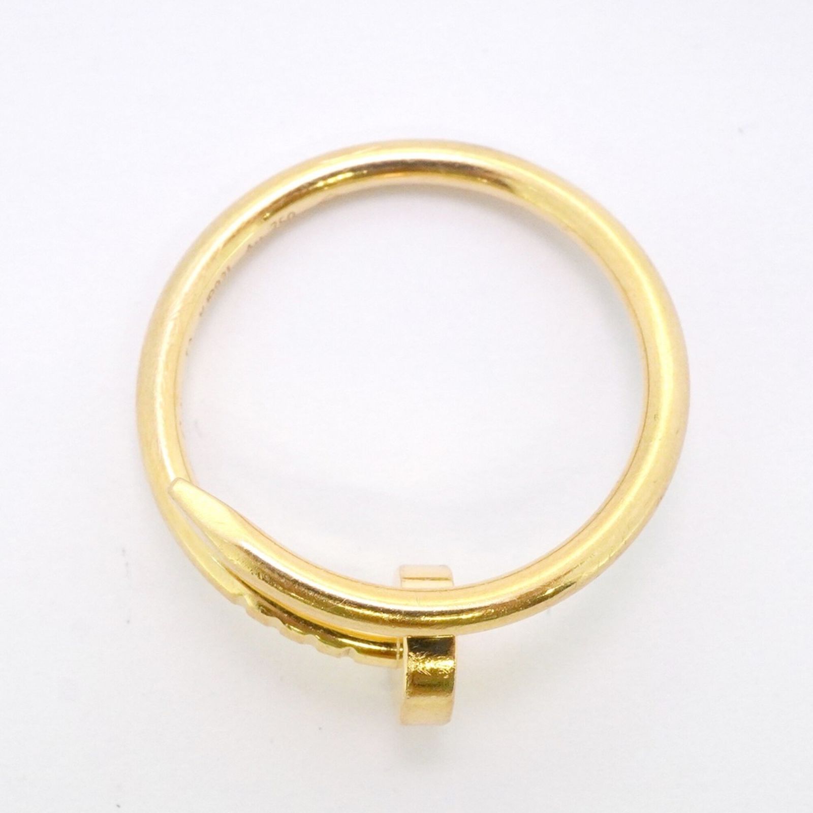 カルティエ(Cartier) カルティエ リング ジュストアンクル SM 18KYG 